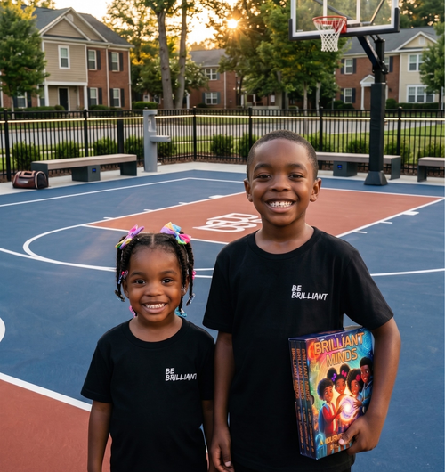 Book Set and Be Brilliant Shirt Bundle
